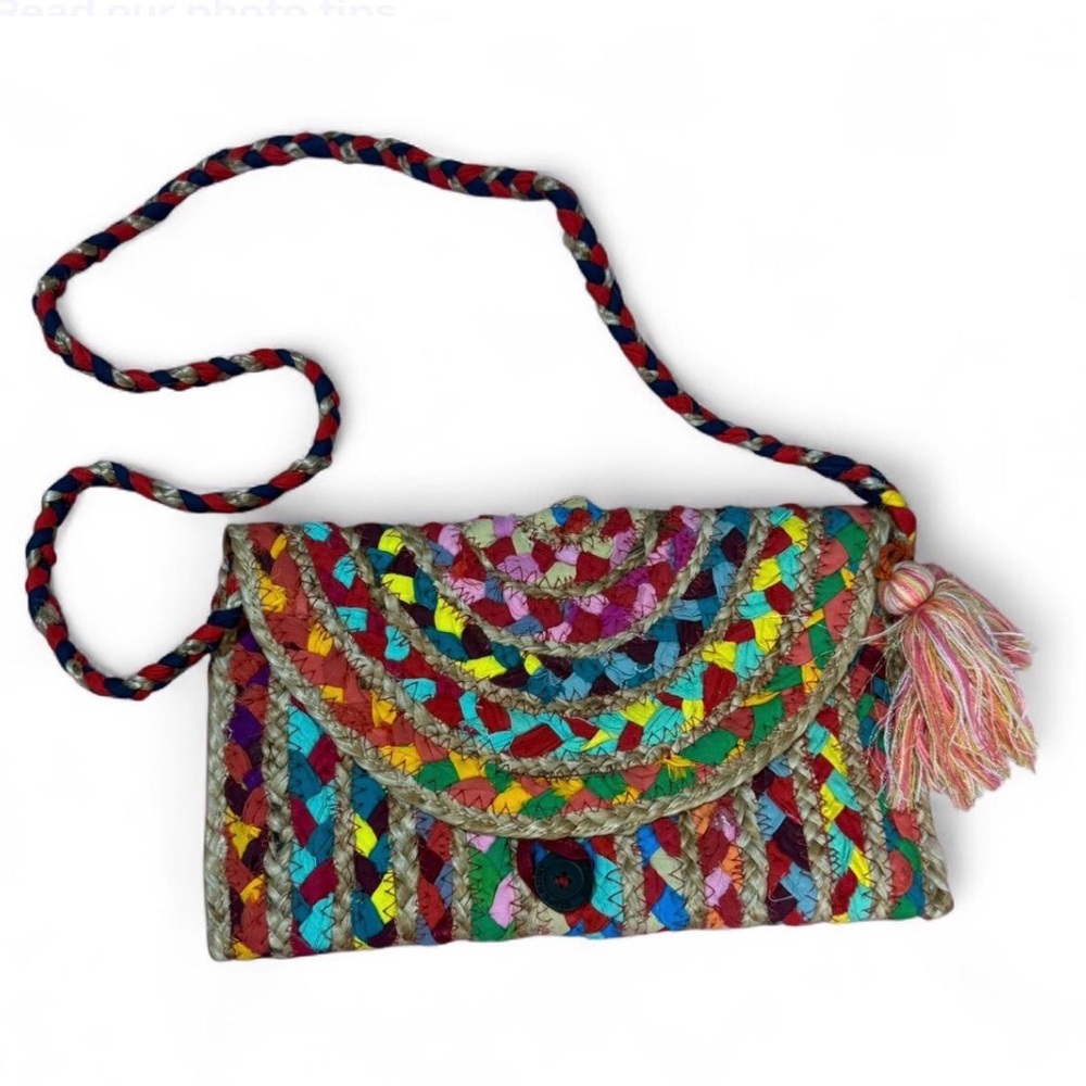 Colorful Woven Women's Bag